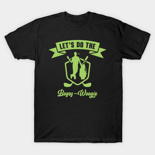 Golf Player Golf Course Golfer T-Shirt by maxcode